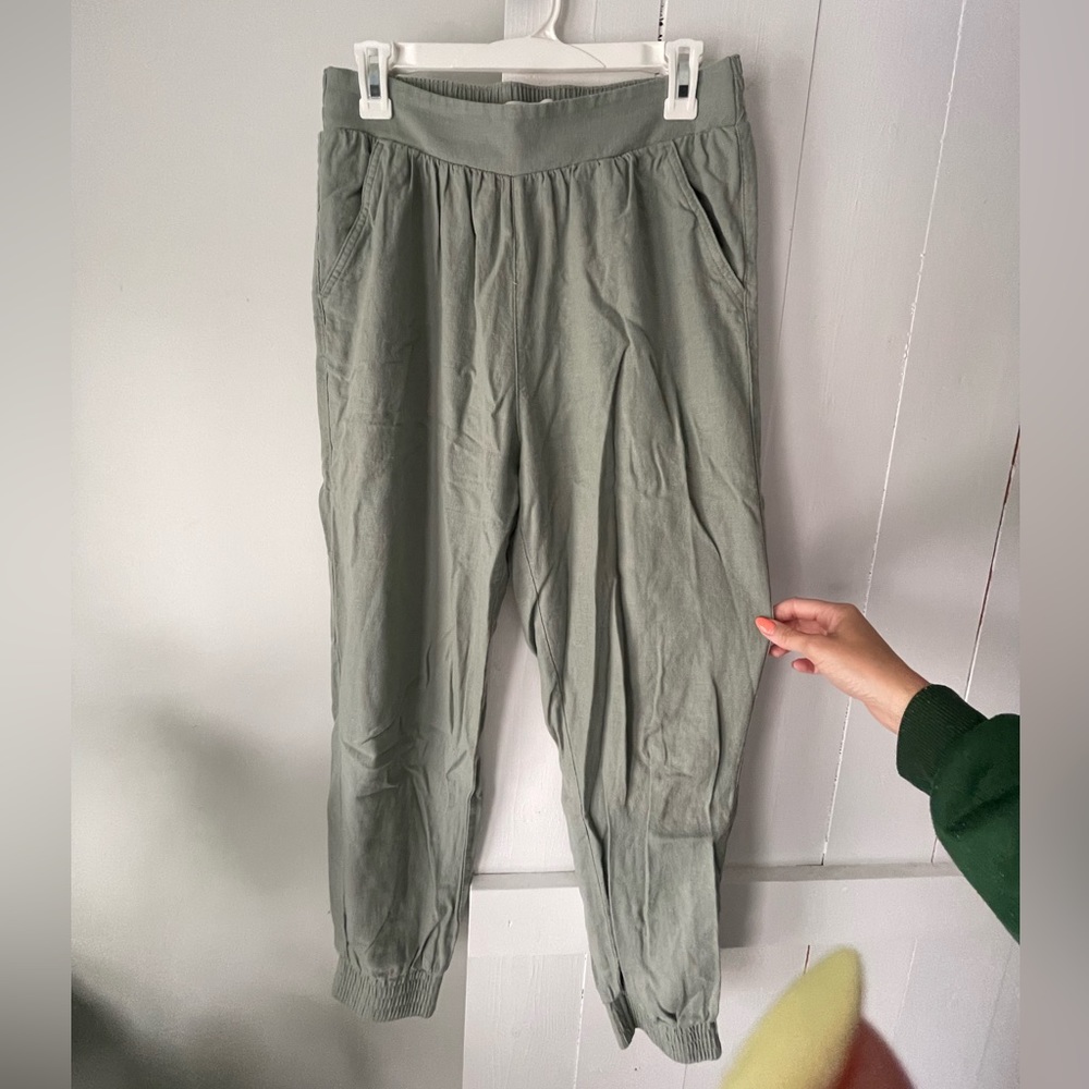 Abercrombie linen joggers